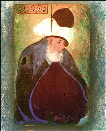Jacket art from the back cover of "The Glance: Songs of Soul Meeting by Rumi," translated by Coleman Barks; published by Viking in October 1999.  Original Filename: RUMI2.JPG ORG XMIT: ; 11